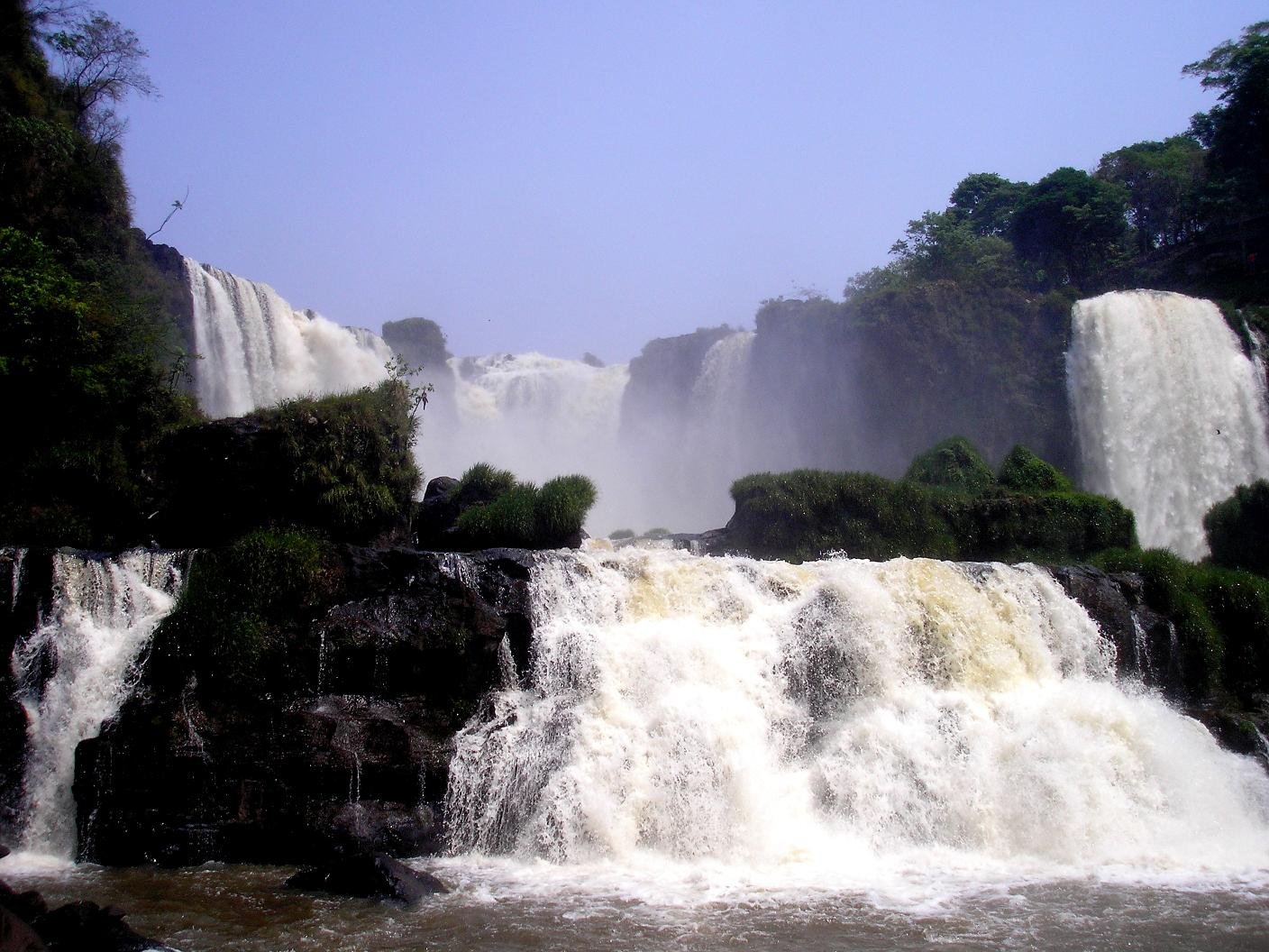 Saltos del Monday em Presidente Franco, Paraguai